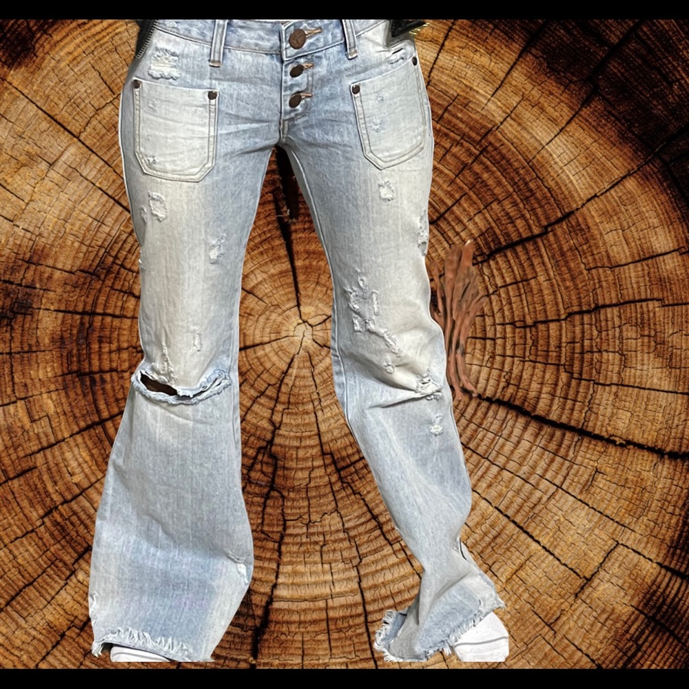 🥰One TeaSpoon ButtonFLy  low rise Jeans🥰